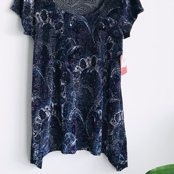 🎀NWT Tradition Made In Canada Designer Medium Size Blouse Top - Picture 4 of 7